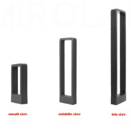 LED Garden Lights Lawn Lamp IP65 Waterproof 7W Modern Aluminum Pillar Light Outdoor Courtyard Villa Landscape Lawn Bollards Lamp