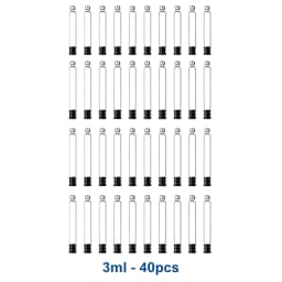 10-50Pcs 3ML Insulin Cartridges 300IU Sterilized Disposable Glass Vial for Diabetes Injection Pen for Peptide Pen Injection