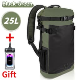 Swimming PVC Pack Dry Bag Backpack for Women Men 35L Waterproof Shoulder Kayak Trekking Drifting Rafting Surfing Boating Bag