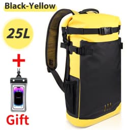 Swimming PVC Pack Dry Bag Backpack for Women Men 35L Waterproof Shoulder Kayak Trekking Drifting Rafting Surfing Boating Bag