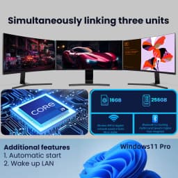 2026 Mini PC Windows 11 Pro Intel I9-10980HK/N150 32GB DDR4 1TB SSD PC Gamer Computer Dual WIFI 6 BT5.2 4K HD Gaming Desktop