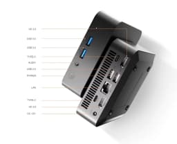 2026 Brand New Mini PC Intel Core I9-10980HK 16GB RAM 1TB SSD Bluetooth5.2 WiFi6 1000M Ethernet Windows 11 Mini Gaming Office PC