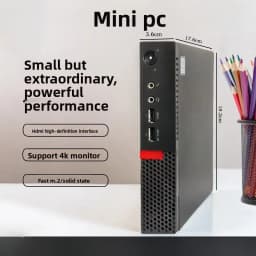 Used For Lenovo M710Q M720Q M73 For Dell Fo HP Mini PC Ultra Slim Computer For Business Office