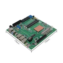 Topton 11-Bay NAS Gaming Motherboard AMD Ryzen 9 5900HX ES 5825U 5600U 3xM.2 NVMe 8*SATA 2.5G I226-V LAN DDR4 Firewall Mini ITX
