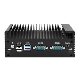 Topton 2x2.5G Nics Intel N150 N100 Fanless Mini PC 2*COM NVMe DDR4 2*HD 1*DP Type-C Solid Firewall PC Industrial Mini Computer