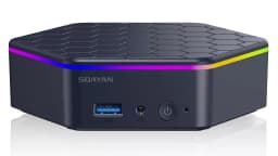 N6 Mini PC Intel Twin Lake N150 8GB/16GB 512GB/1TB Windows 11 Pro GK3 PLUS Gaming Computer, 4K 60Hz HDMI VGA Win11 Minipc