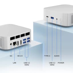 Mini PC Chatreey IT12M 1215U/AMD 6600H/7735HS/5400U WIFI6 Windows 11 Ultra Small Pocket Computer LPDDR5 4K 60Hz RGB Output