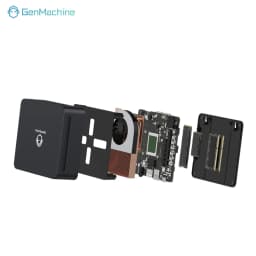 GenMachine Ryzen 7 7840U 6800U 6800H USB4 2.5G LAN Mini PC Windows 11 LPDDR5 24G 6400Mhz WIFI6 Mini Pc Diy Gaming Computer