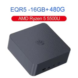 Beelink EQR7 AMD R7 7735U EQR6 R5 6600U EQR5 R5 5500U Mini PC DDR4 16G RAM 500G SSD Windows 11 WiFi6 4K 1000M Desktop Computer