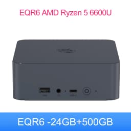 Beelink EQR5 R5 5500U DDR4 16G RAM 500G SSD EQR7 AMD R7 7735U EQR6 R5 6600U Windows 11 Mini PC 1000M WiFi6 4K Desktop Computer