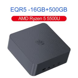 Beelink EQR5 R5 5500U DDR4 16G RAM 500G SSD EQR7 AMD R7 7735U EQR6 R5 6600U Windows 11 Mini PC 1000M WiFi6 4K Desktop Computer