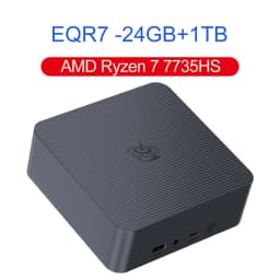 Beelink EQR5 R5 5500U DDR4 16G RAM 500G SSD EQR7 AMD R7 7735U EQR6 R5 6600U Windows 11 Mini PC 1000M WiFi6 4K Desktop Computer