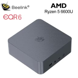 Beelink EQR5 R5 5500U DDR4 16G RAM 500G SSD EQR7 AMD R7 7735U EQR6 R5 6600U Windows 11 Mini PC 1000M WiFi6 4K Desktop Computer