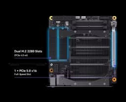 MINISFORUM BD895i BD775i SE Gaming Motherboard AMD Ryzen 9 8945HX 7 7745HX 2*DDR5 2*NVMe PCIe5.0 x16 2.5G LAN Mini ITX Mainboard