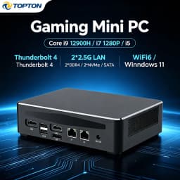 Gaming Mini PC Intel I9 12900H I7 1280P I5 13500H Thunderbolt4 2.5G LAN DDR5 WiFi6 Windows11 NAS Desktop Small Computer