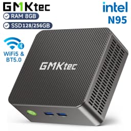 Aittact&GMKtec G3S Mini PC Intel Alder Lake N95 Windows 11 Pro Mini PC 8GB DDR4 128/256GB PCIe M.2 SSD WiFi 5 BT5.0 Desktop PC