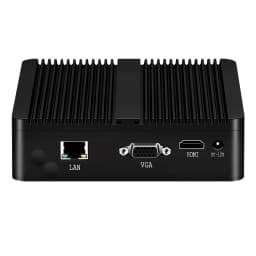 Helorpc Fanless Industrial Mini PC with Celeron N2840/N2930/J1900/J2900 Support Windows10 2xGigabit Ethernet 4xUSB WIFI Computer