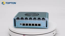 Intel I3 N300 3 100U 6x2.5G I226-V Metal Mini PC Firewall Appliance DDR5 Industrial NAS PC Home Server PfSense OPNsense Proxmox