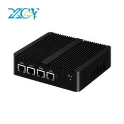 XCY Firewall Router Mini PC Celeron J1900 N150 N5105 J4125 4x 2.5G Ethernet Support Virtualization OpenWrt Pfsense OPNsense EXSI