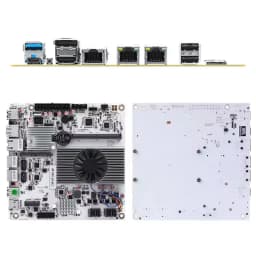 Topton 8-Bay 10G NAS Motherboard Intel i3-N300 N150 1*10G+2*2.5G LANs 2*NVMe 2*SFF-8643 to 8*SATA Type-C Firewall ITX Mainboard
