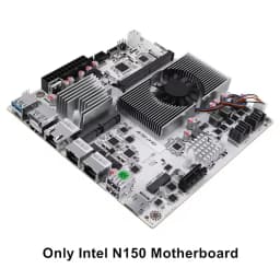 Topton 8-Bay 10G NAS Motherboard Intel i3-N300 N150 1*10G+2*2.5G LANs 2*NVMe 2*SFF-8643 to 8*SATA Type-C Firewall ITX Mainboard