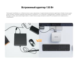 MINISFORUM AI X1 Pro Mini PC AMD Ryzen AI 9 HX 370 DDR5 96GB 2TB WiFi 7 Copilot AI 135W Adapter Dual 2.5G LAN Office PC Gaming