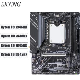 ERYING AMD Motherboard M-ATX with Onboard Ryzen 9 7845HX / 7940HX / 7945HX / 8945HX DDR5 RAM SATA Port WIFI6E BT5.2 ARGB