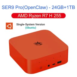New Beelink SER9 Pro/SER10 Max Ryzen AI9 HX370/HX470 Powerful AI PC 32G 1T SER8 8745HS 8845HS Mini Gaming PC Desktop Computer