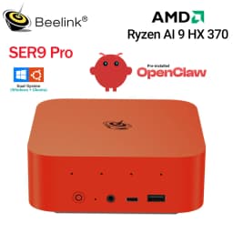New Beelink SER9 Pro/SER10 Max Ryzen AI9 HX370/HX470 Powerful AI PC 32G 1T SER8 8745HS 8845HS Mini Gaming PC Desktop Computer
