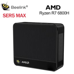 Beelink SER5 AMD Ryzen5 5500U R3 3200U DDR4 16G 500G SER5 Max Ryzen7 6800U/7735HS Mini PC Win 11 4K WIFI6 Type-C Gaming Computer