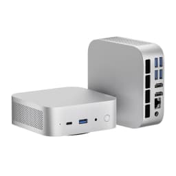 MQR5 Mini PC AMD Ryzen5 6600H Radeon 660M Graphics 12GB/16GB LPDDR5 512GB/1TB SSD WIFI6 Gaming Computer with USB Type-C