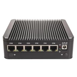 Intel N100 8505 7505 6305 6x i226-V 2.5G Firewall Server Fanless Mini PC DDR4 NVMe 1*COM Type-C pfSense OPNsense Mini Computer