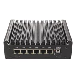 Intel N100 8505 7505 6305 6x i226-V 2.5G Firewall Server Fanless Mini PC DDR4 NVMe 1*COM Type-C pfSense OPNsense Mini Computer