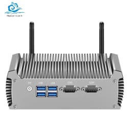 Intel Core I7-5500U Mini PC with 4xUSB3.0 1xHDMI 1xVGA 2xDB9 RS232 Support WiFi Linux Computer for Industrial Windows10 Ready