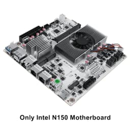 Topton 8-Bay 10G NAS Motherboard Intel i3-N300 N150 1*10G+2*2.5G LANs 2*NVMe 2*SFF-8643 to 8*SATA Type-C Firewall ITX Mainboard
