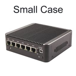 Intel N100 Pentium Gold 7505 Fanless Mini PC 6x Intel I226‑V 2.5G LAN RJ45 COM Firewall Home Server OPNsense Industrial Computer