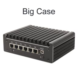 Intel N100 Pentium Gold 7505 Fanless Mini PC 6x Intel I226‑V 2.5G LAN RJ45 COM Firewall Home Server OPNsense Industrial Computer