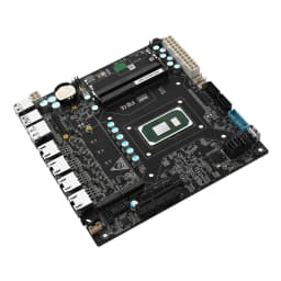 6 Bay NAS Motherboard 11th Gen Intel I7 1165G7 I5 1135G7 I3 1115G4 4x I226 2.5G 6xSATA 2xM.2 NVMe PCIEx4 Mini ITX Firewall Board