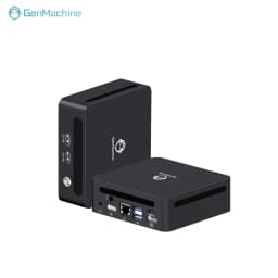 GenMachine Ryzen 5 6600H ES 3.3GHz-4.5GHz TDP 45W  Mini PC Windows 11 LPDDR5 16G 6400Mhz WIFI6 Mini Pc Gamer Gaming Ordenador