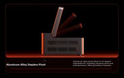 Aoostar G-FLIP AMD Ryzen AI9 HX370/R7 8745HS/R7 8845HS/R9 Pro 8945HS Mini PC Gaming Computer 5' Screen WIFI BT USB4 OCuLink
