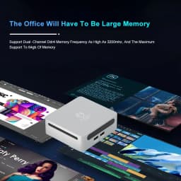 GenMachine New AMD Ryzen 7 5800U Windows 11 MINI PC DDR4 16/32GB 256/512GB SSD WIFI6 RTL8852, BT5.2 Desktop Gaming Computer
