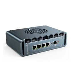 Topton 12th Gen Intel I7 13620H I3 1215U 8505 N5105 Mini PC Soft Router Aluminum with Fan 4x 2.5G LAN pfSense Computer Firewall