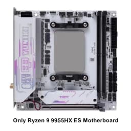 AMD Gaming NAS Motherboard Ryzen 9 9955HX ES 7845HX ES R7 7745HX ES 2*M.2 NVMe 4*SATA PCIe4.0X16 2.5G LAN WiFi6E ITX Mainboard