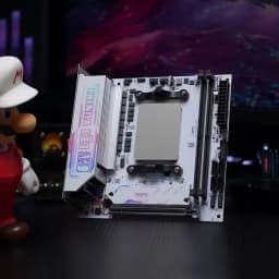 AMD Gaming NAS Motherboard Ryzen 9 9955HX ES 7845HX ES R7 7745HX ES 2*M.2 NVMe 4*SATA PCIe4.0X16 2.5G LAN WiFi6E ITX Mainboard