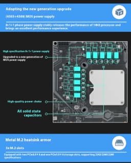 ERYING I5-14450HX/I7-14650HX/I7-14700HX/I9-14900HX Gaming Motherboard 2*DDR5 M.2 2280 SSD M-ATX Motherboard Computer