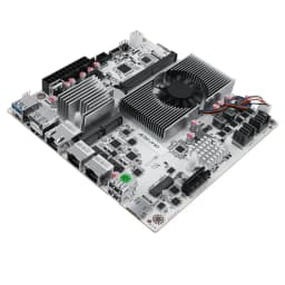 TOPTON 10G NAS Motherboard 8-Bay Intel I3-N300 N150 2*2.5G LAN 2*NVMe 2*SFF-8643 to 8*SATA PCIex1 DDR5 Firewall PC ITX Mainboard