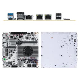 TOPTON 10G NAS Motherboard 8-Bay Intel I3-N300 N150 2*2.5G LAN 2*NVMe 2*SFF-8643 to 8*SATA PCIex1 DDR5 Firewall PC ITX Mainboard