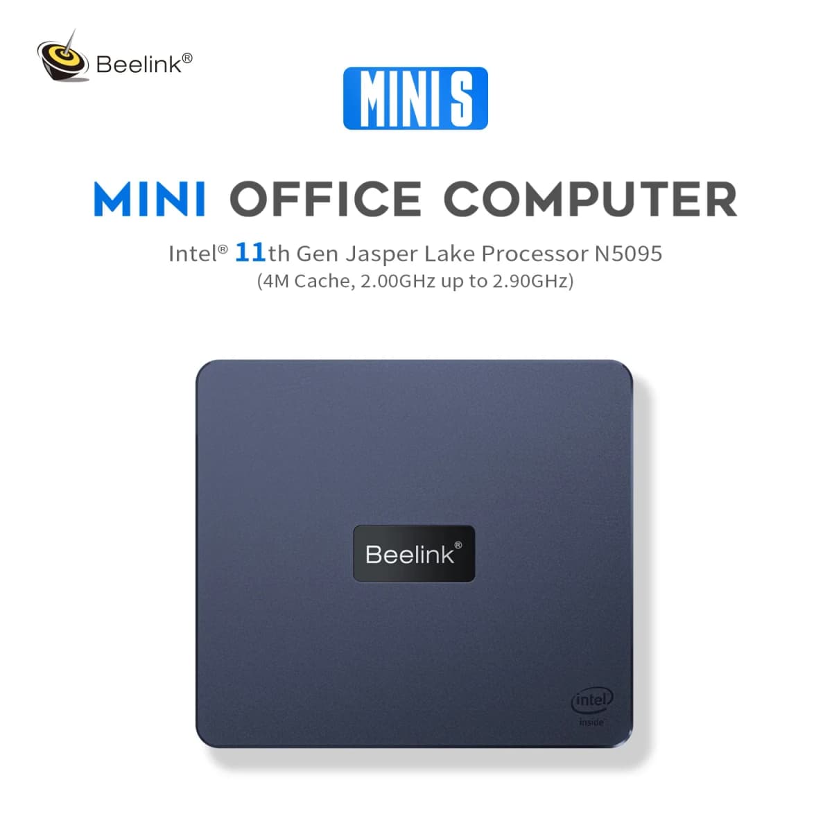 Beelink S12 Pro Mini S N100 Mini PC Gamer Intel Alder Lake N100 N95 N5095 DDR4 16GB 500GB 8GB 256GB Diy Desktop Office Computer