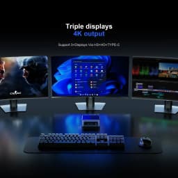 Chatreey Mini PC AN2P/AN2C Ryzen 5 5625U/3550H/7430U Gaming Desktop Computer NVME SSD WIFI6 HD Windows 11 Pro