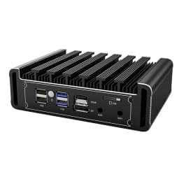 Fanless Industrial Firewall Mini PC Intel N150 i7-8505 i5 i3 J6412 J5005 6305 4x2.5G LAN NAS Router Computer pfSense OPNsense